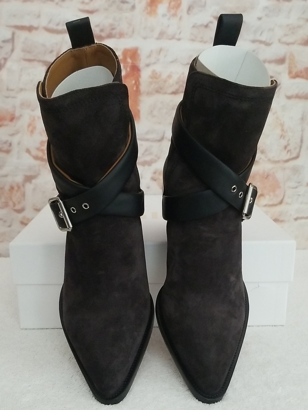 New Chloe 30mm Rylee Strap Bootie - Picture 7 of 12
